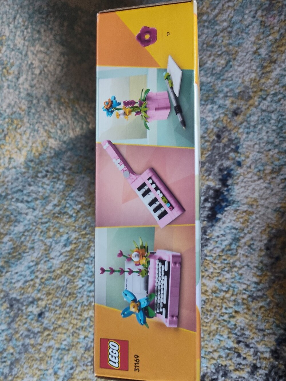 NEW Lego 3 In 1 Keyboard With Flowers - Picture 4 of 5